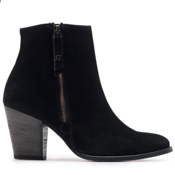 Paul Green Shoes - 🌹PAUL GREEN🌹Reya Black Suede Bootie Size: 7.5UK